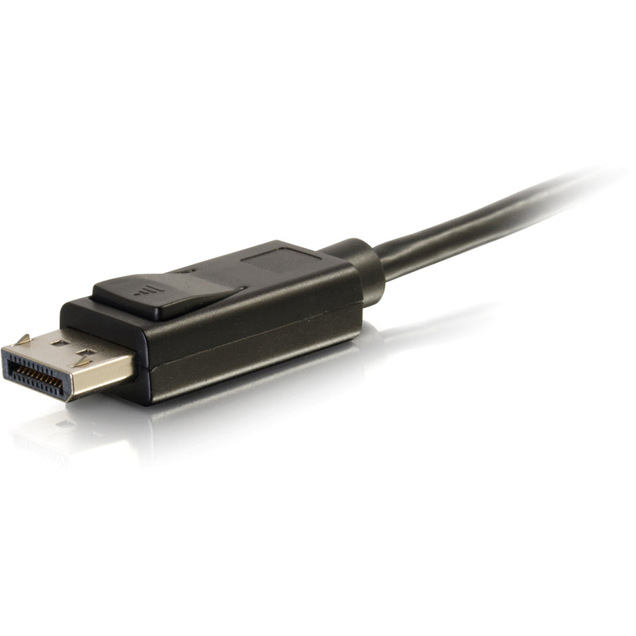 C2G 6ft Mini DisplayPort to DisplayPort Adapter Cable 4K 30Hz - Black 54301
