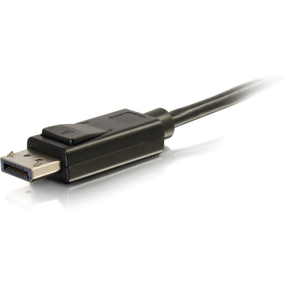 C2G 6ft Mini DisplayPort to DisplayPort Adapter Cable 4K 30Hz - Black 54301