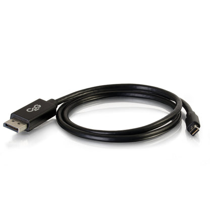 C2G 3ft Mini DisplayPort to DisplayPort Adapter Cable 4K 30Hz - Black 54300
