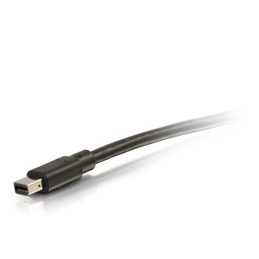 C2G 3ft Mini DisplayPort to DisplayPort Adapter Cable 4K 30Hz - Black 54300