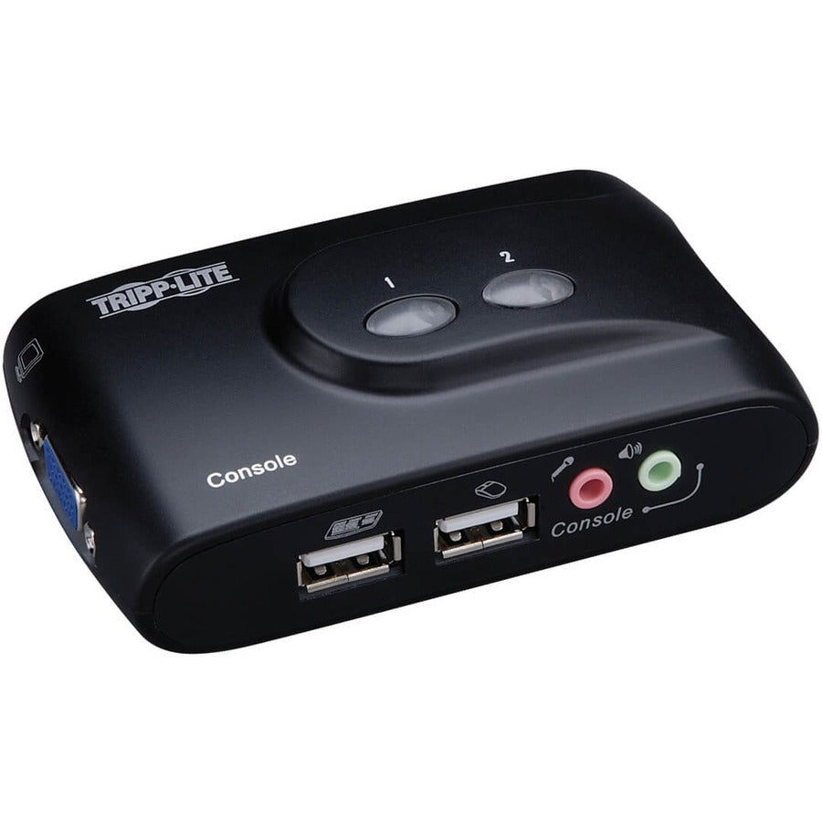 Tripp Lite B004-VUA2-K-R 2-Port USB KVM Switch B004-VUA2-K-R
