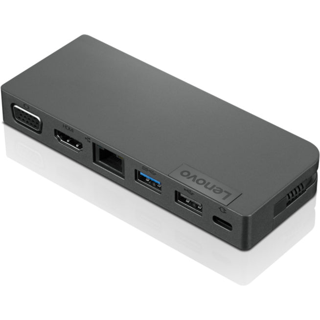 Concentrateur de voyage USB-C alimenté par Lenovo 4X90S92381