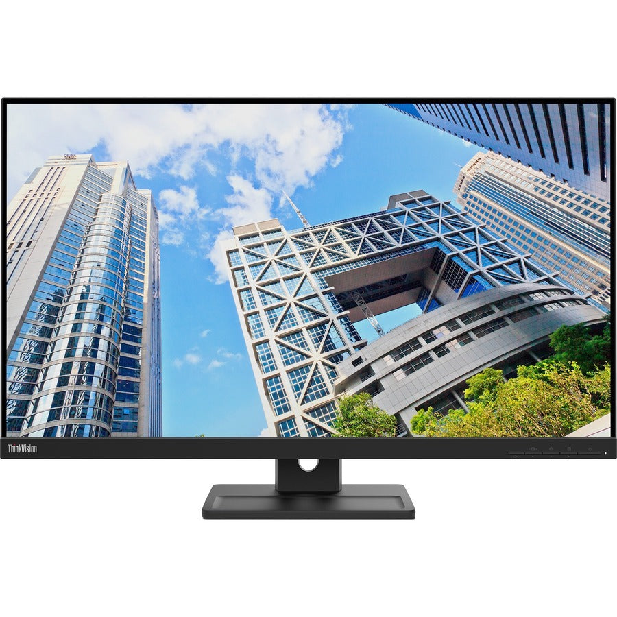 Moniteur LCD Lenovo ThinkVision E28u-20 28" 4K UHD - 16:9 - Noir corbeau 62F9GAR4US