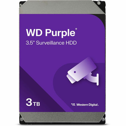 Disque dur WD Purple WD33PURZ 3 To - 3,5" interne - SATA (SATA/600) WD33PURZ