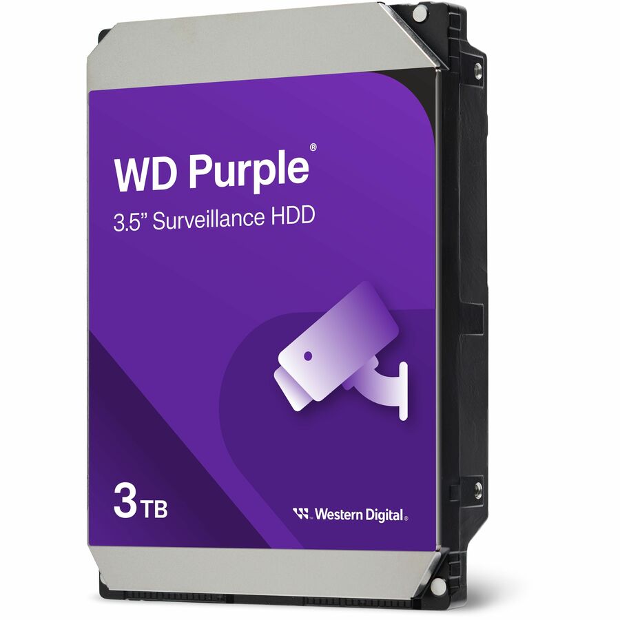 Disque dur WD Purple WD33PURZ 3 To - 3,5" interne - SATA (SATA/600) WD33PURZ