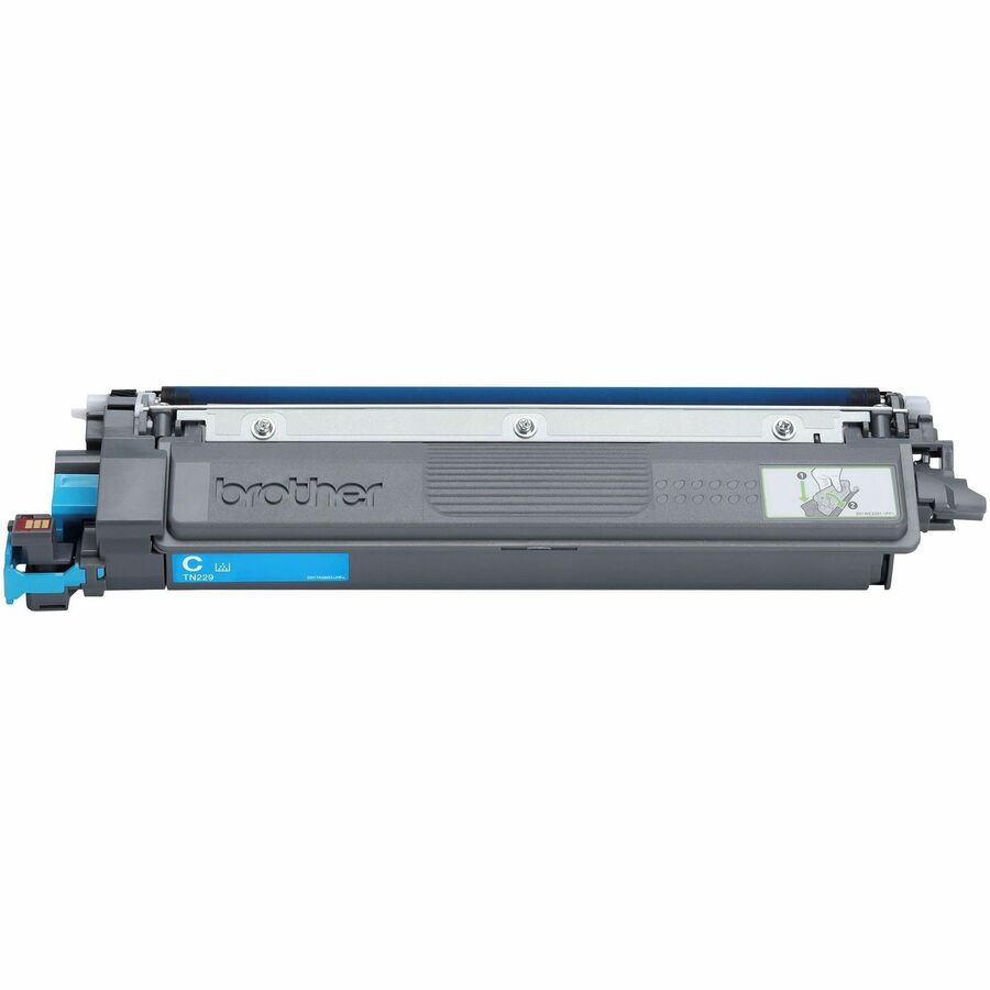 Cartouche de toner laser Brother d'origine à rendement standard - Cyan - 1 unité TN229C