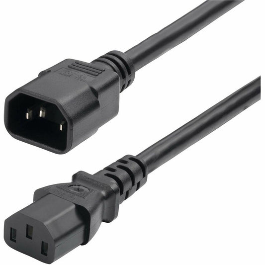 StarTech.com Rallonge d'alimentation de 1,8 m (6 pi), cordon d'alimentation PDU IEC 60320 C14 vers C13, 13 A 250 V, 16 AWG, homologué UL 8714-6600-POWER-CORD