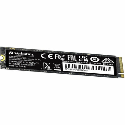 Verbatim Vi5000 2 TB Solid State Drive - M.2 2280 Internal - PCI Express NVMe (PCI Express NVMe 4.0) 31827