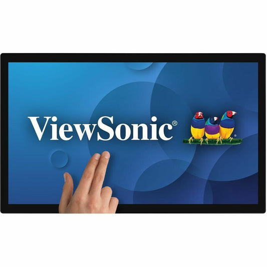 ViewSonic TD3207 - Moniteur à écran tactile 1080p avec fonctionnement 24h/24 et 7j/7, HDMI, DisplayPort, RS232 - 450 cd/m² - 32" TD3207
