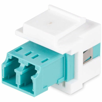 StarTech.com Coupleur LC vers LC, coupleur fibre LC, prise Keystone duplex LC/UPC, coupleur fibre optique Keystone pour panneau de brassage DMFKSLCLCCOUPLER