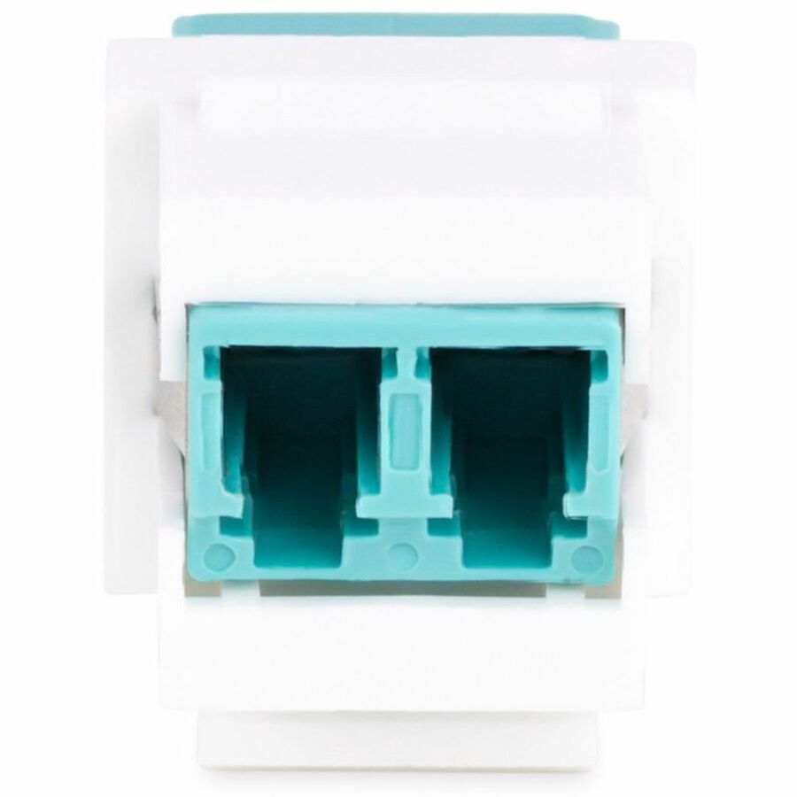 StarTech.com Coupleur LC vers LC, coupleur fibre LC, prise Keystone duplex LC/UPC, coupleur fibre optique Keystone pour panneau de brassage DMFKSLCLCCOUPLER