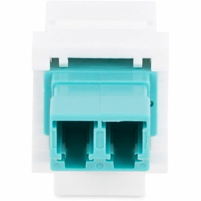 StarTech.com Coupleur LC vers LC, coupleur fibre LC, prise Keystone duplex LC/UPC, coupleur fibre optique Keystone pour panneau de brassage DMFKSLCLCCOUPLER
