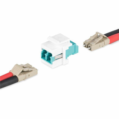 StarTech.com Coupleur LC vers LC, coupleur fibre LC, prise Keystone duplex LC/UPC, coupleur fibre optique Keystone pour panneau de brassage DMFKSLCLCCOUPLER