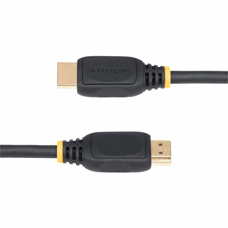 StarTech.com Câble d'extension HDMI 2.0 de 0,5 m (18 po), câble de protection de port HDMI haute vitesse, 4K 60 Hz, câble adaptateur d'extension HDMI mâle vers femelle HD2MF18INL