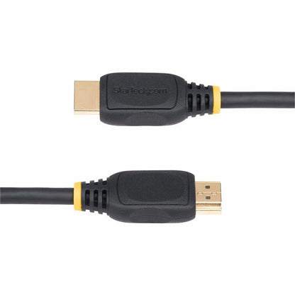 StarTech.com Câble d'extension HDMI 2.0 de 0,5 m (18 po), câble de protection de port HDMI haute vitesse, 4K 60 Hz, câble adaptateur d'extension HDMI mâle vers femelle HD2MF18INL