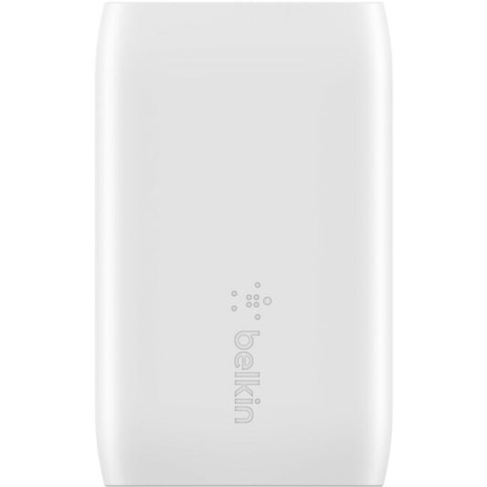 Chargeur mural double Belkin BoostCharge avec PPS + câble USB-C avec connecteur Lightning - Adaptateur secteur WCB007DQ1MWH-B5