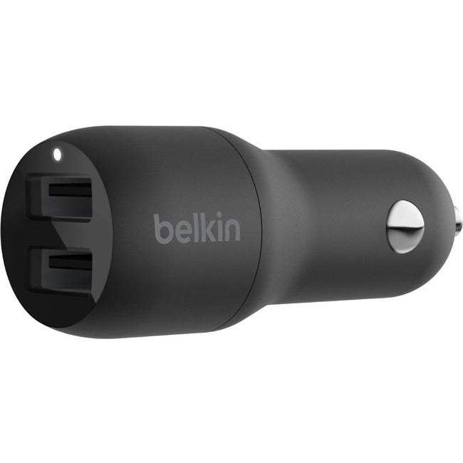 Chargeur de voiture Belkin BoostCharge Dual USB-A 24 W CCB001BTBK