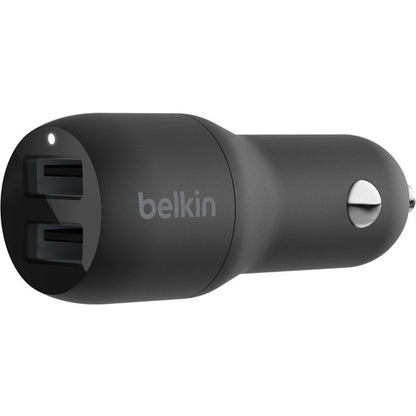 Chargeur de voiture Belkin BoostCharge Dual USB-A 24 W CCB001BTBK