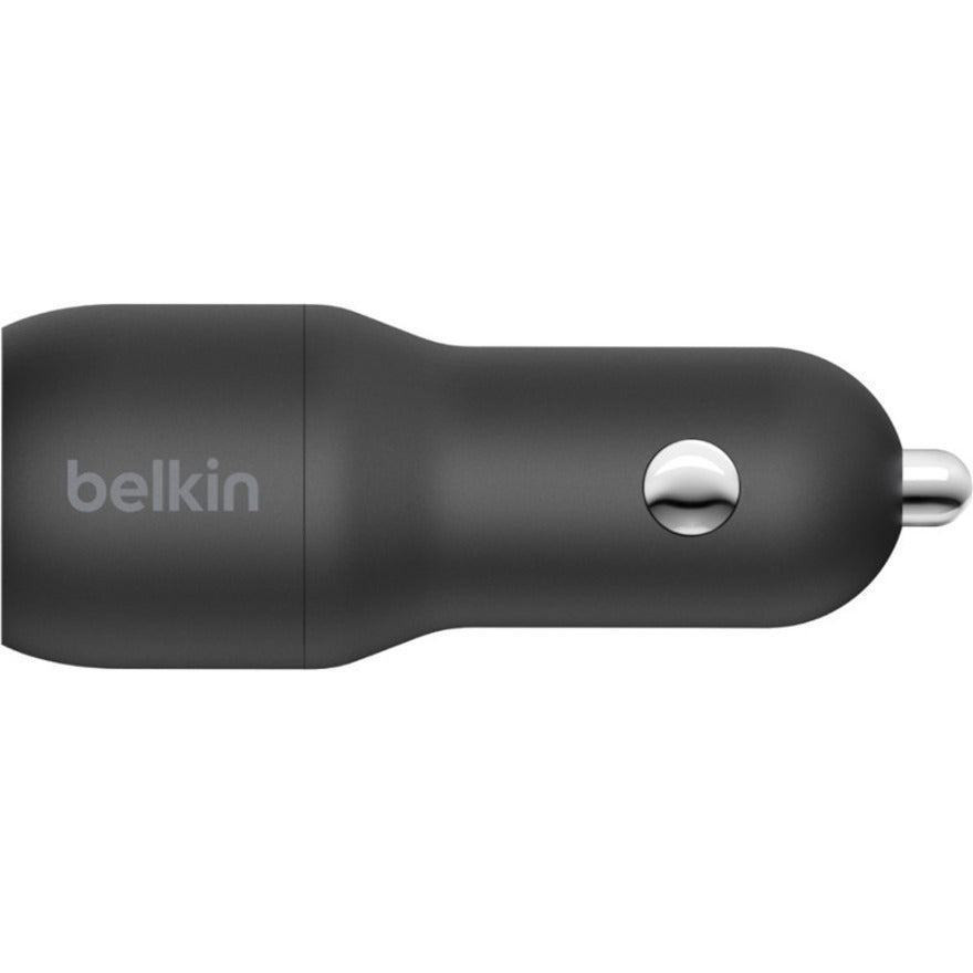 Chargeur de voiture Belkin BoostCharge Dual USB-A 24 W CCB001BTBK