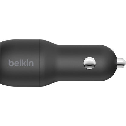 Chargeur de voiture Belkin BoostCharge Dual USB-A 24 W CCB001BTBK