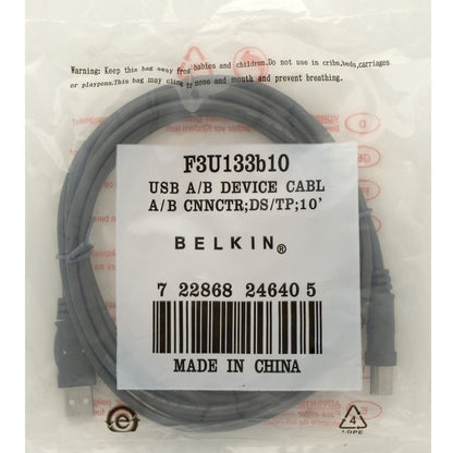 Belkin Hi-Speed USB 2.0 Cable F3U133B06