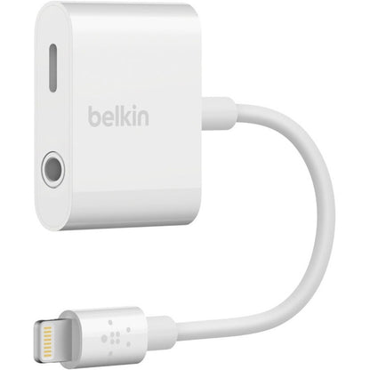 Belkin 3.5 mm Audio + Charge for iPhone and iPad Lightning Adapter F8J212BTWHT