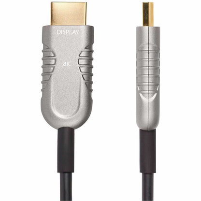Câble optique actif hybride HDMI 2.1 (AOC) StarTech.com de 30,4 m (100 pi), CMP, certifié Plenum, câble HDMI 2.1/2.0 ultra haute vitesse 8K, 48 Gbit/s 8K-A-100F-HDMI-CABLE