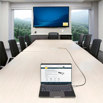 Câble optique actif hybride HDMI 2.1 (AOC) StarTech.com de 30,4 m (100 pi), CMP, certifié Plenum, câble HDMI 2.1/2.0 ultra haute vitesse 8K, 48 Gbit/s 8K-A-100F-HDMI-CABLE