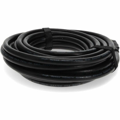 Câble noir HDMI 1.3 mâle vers mâle AddOn de 7,62 m (25,00 pi) HDMI2HDMI25F