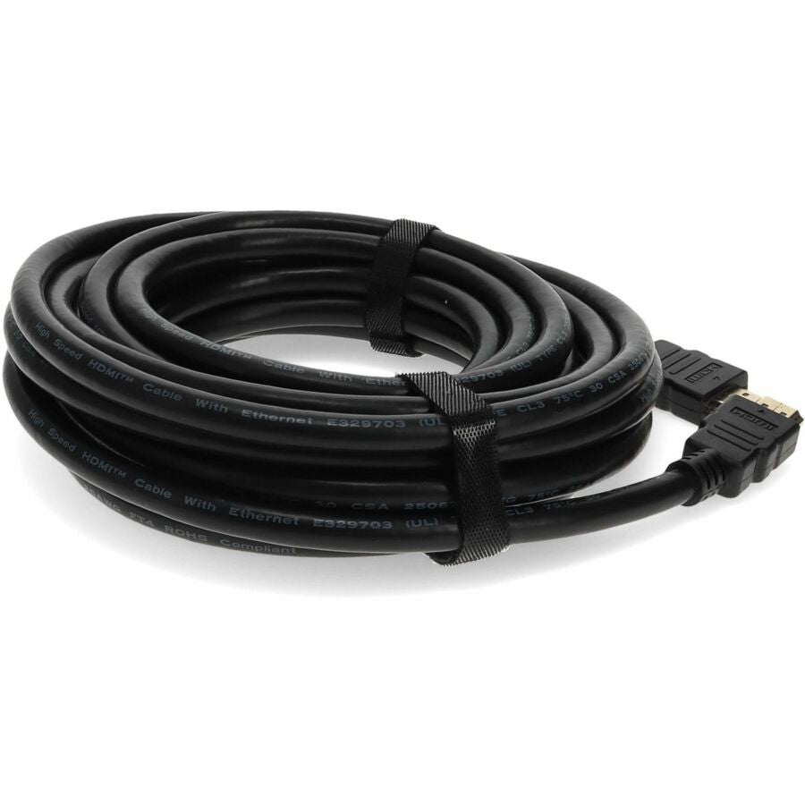 Câble noir HDMI 1.3 mâle vers mâle AddOn de 7,62 m (25,00 pi) HDMI2HDMI25F