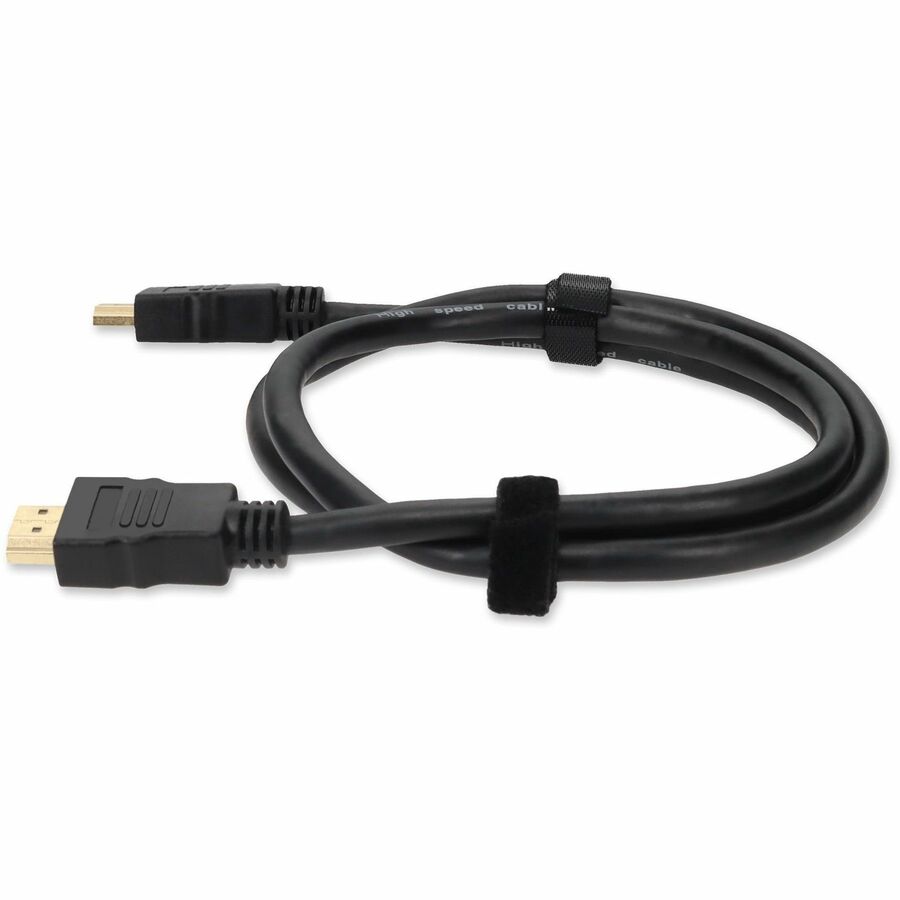 Câble HDMI 1.4 haute vitesse AddOn de 10 pieds avec Ethernet - Mâle vers mâle HDMIHSMM10