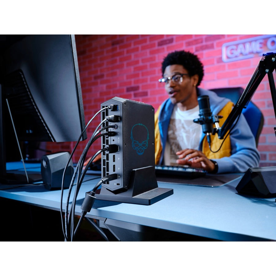 Ordinateur de bureau Intel NUC 12 Enthusiast NUC12SNKi72VA - Intel Core i7 12e génération i7-12700H - Technologie vPro - 16 Go - SSD 1 To - Mini PC RNUC12SNKI72VA1