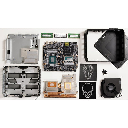 Ordinateur de bureau Intel NUC 12 Enthusiast NUC12SNKi72VA - Intel Core i7 12e génération i7-12700H - Technologie vPro - 16 Go - SSD 1 To - Mini PC RNUC12SNKI72VA1