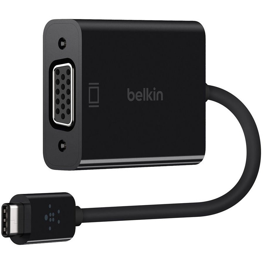 Adaptateur USB-C vers VGA Belkin (pour entreprise/sac et étiquette) B2B143-BLK
