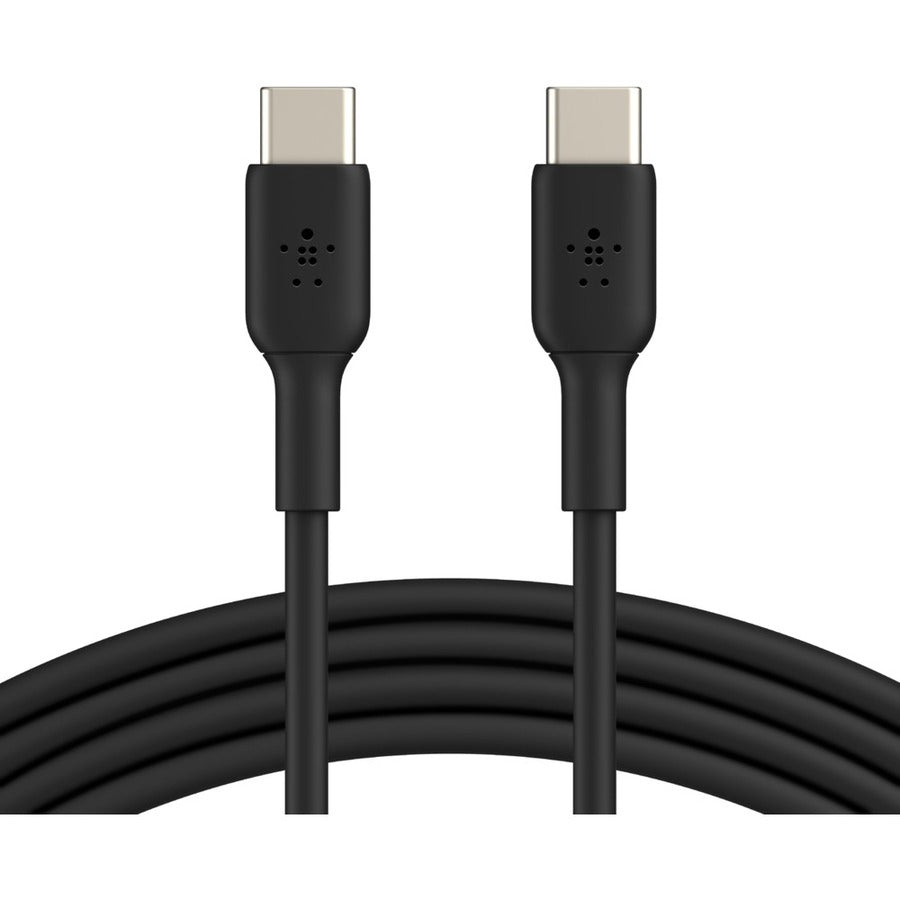 Câble Belkin BoostCharge USB-C vers USB-C (1 mètre / 3,3 pieds, noir) CAB003BT1MBK