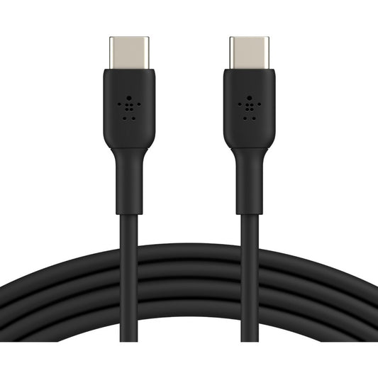 Câble Belkin BoostCharge USB-C vers USB-C (1 mètre / 3,3 pieds, noir) CAB003BT1MBK