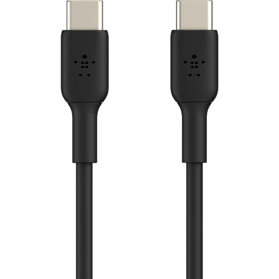 Câble Belkin BoostCharge USB-C vers USB-C (1 mètre / 3,3 pieds, noir) CAB003BT1MBK