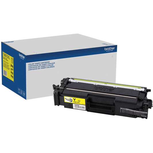 Cartouche de toner laser haute capacité d'origine Brother TN810XLY - Jaune - 1 unité TN810XLY