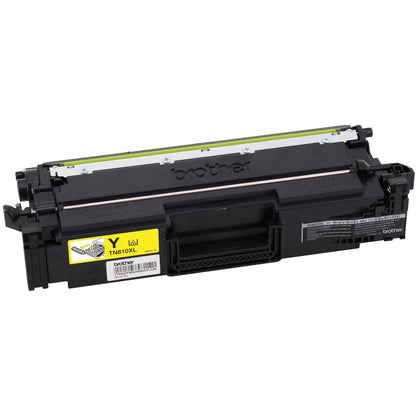 Cartouche de toner laser haute capacité d'origine Brother TN810XLY - Jaune - 1 unité TN810XLY