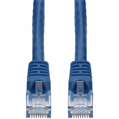 AddOn 7ft Blue CAT 6A PVC Ethernet Cable Snagless Bubble Boot RJ-45 M/M ADD-7FCAT6A-BE