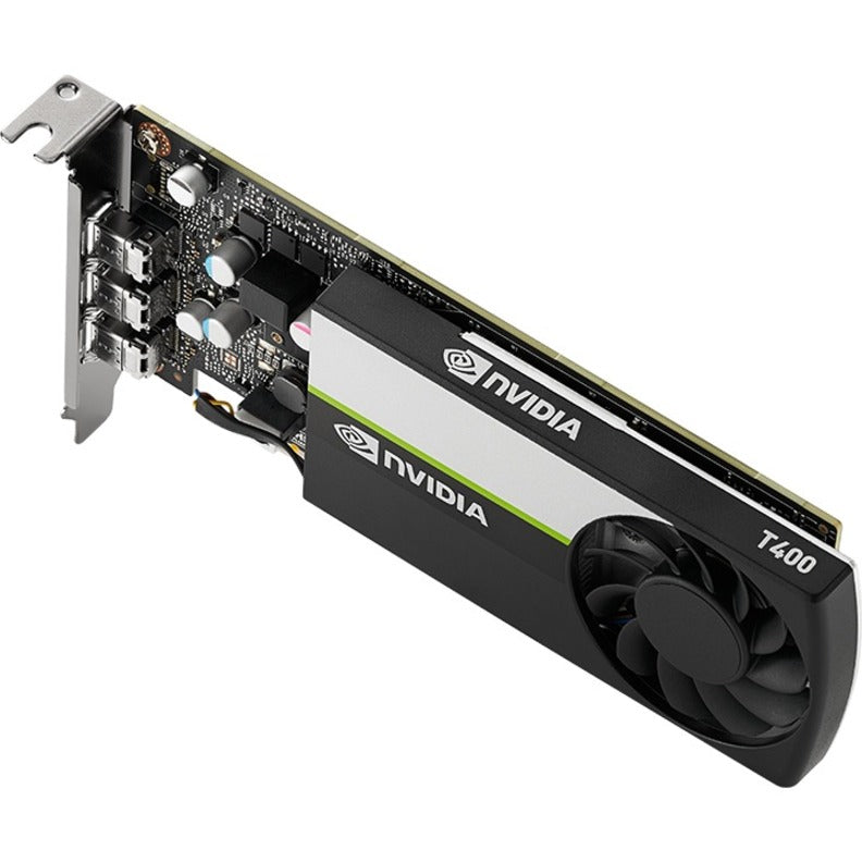 Carte graphique PNY NVIDIA T400 - 4 Go GDDR6 - Profil bas VCNT4004GB-PB