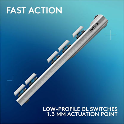 Logitech G G915 X LIGHTSPEED TKL Gaming Keyboard 920-012732