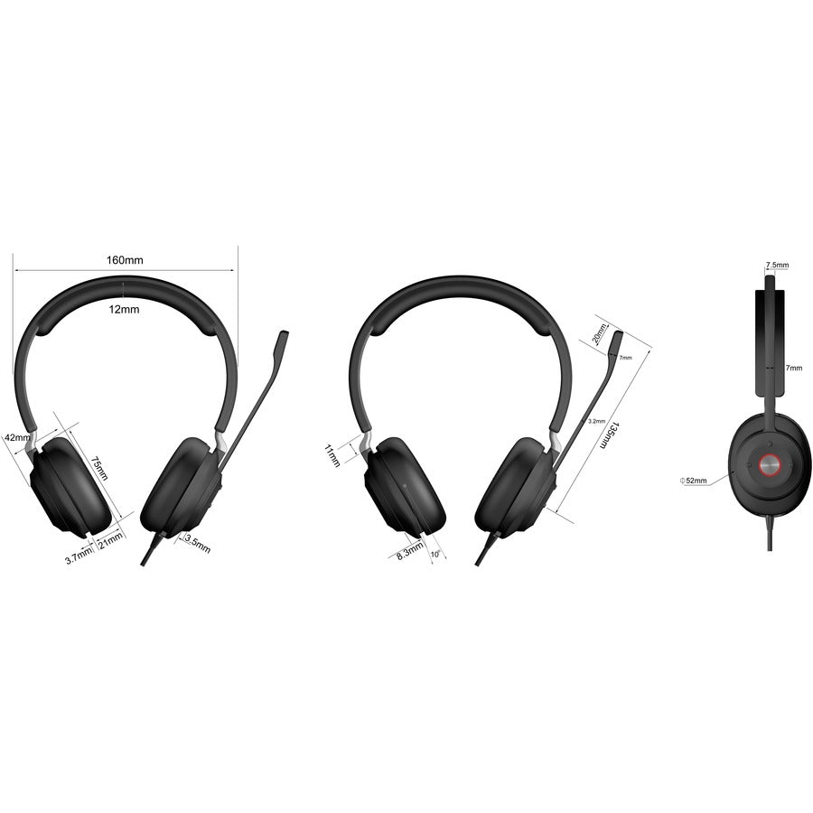 Casque d'ordinateur USB Cyber ​​Acoustics Essential HS-2000