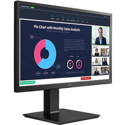 LG 24BP750C-B 24" Class Webcam Full HD LCD Monitor - 16:9 - Black 24BP750C-B