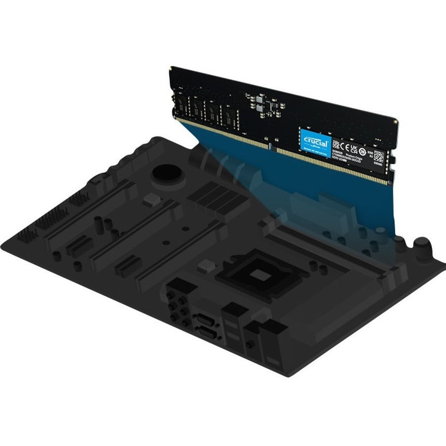 Module de mémoire SDRAM DDR5 Crucial 32 Go CT32G48C40U5