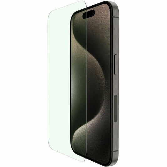 Protection d'écran avec filtre de lumière bleue Belkin ScreenForce UltraGlass 2 pour iPhone 15 Pro Transparent OVA141ZZ