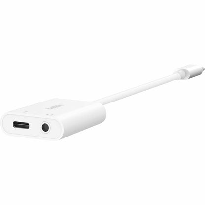 Belkin RockStar 3.5mm Audio + USB-C Charge Adapter NPA004btWH