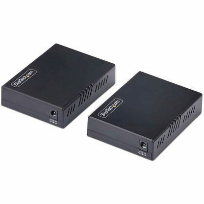 StarTech.com Kit d'extension Ethernet 10/100, jusqu'à 800 m, LAN longue portée sur câble à paire unique/RJ45 UTP, pour caméra IP distante/AP WiFi C2-ETHERNET-EXTENDER