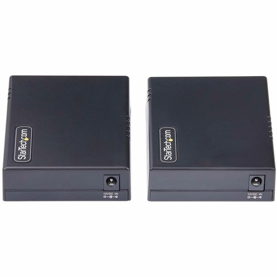 StarTech.com Kit d'extension Ethernet 10/100, jusqu'à 800 m, LAN longue portée sur câble à paire unique/RJ45 UTP, pour caméra IP distante/AP WiFi C2-ETHERNET-EXTENDER