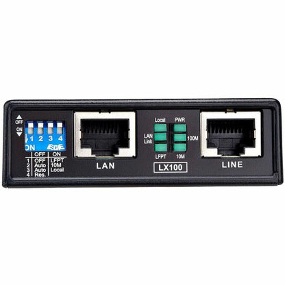 StarTech.com Kit d'extension Ethernet 10/100, jusqu'à 800 m, LAN longue portée sur câble à paire unique/RJ45 UTP, pour caméra IP distante/AP WiFi C2-ETHERNET-EXTENDER
